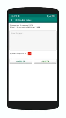 Algérie Calendrier android App screenshot 2